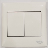 ERA SA9 Flush Switch 2gang 1way/telephone/bell