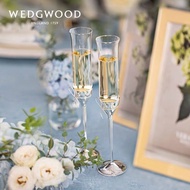 W WEDGWOOD Vera Wang Vera Wang Love Knot Rope Champagne Glass Red Wine Pair Glass Goblet Wedding Gif