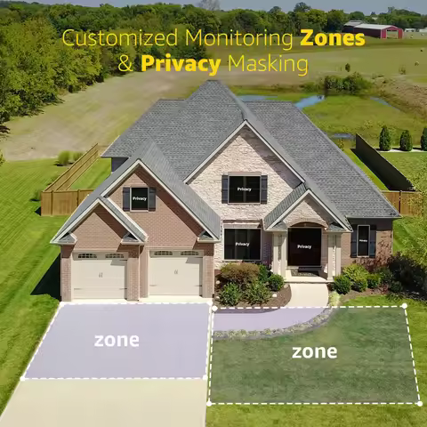 ANNKE HD 1080P CCTV Security Camera System 8pcs IP65 Clear Day And Night Vision Ball Cameras Smart H