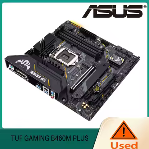 ASUS TUF GAMING B460M-PLUS Intel B460 Motherboard Micro ATX For LGA 1200 CPU I5 10400F 10600K I7 107