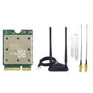 WiFi7 QCNCM865 Bluetooth 5.4 Wireless Network Card 5800M Tri Band 2.4G/5G/6Ghz M.2 NGFF Wireless Net
