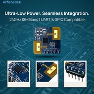 FISHSTICK LD2420 Radar Sensor, 8m Range GPIO Output 24GHz Millimeter Wave Radar, UART Output FMCW Ra