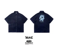 XRAGE x 遊戲王  藍眼白龍刺繡工作外套 青眼白龍