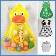 wholesale Baby Bath Toys Cute Duck Frog Mesh Net Toy Storage Bag Strong Suction Cups Bath Game Bag B