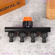 Homestore Valve Splitter 1/2” 3/4" 1” Watering Connector Distributor 1 To 4 Way Hose Splitters For Water Pipe Hose Tap Connectors SG
