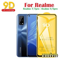 Full screen tempered Realme 8- 8 pro GT2 C20 Realme Q 5 pro 5 Realme X2 Realme X2 pro Realme 5i Real
