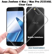 Asus Zenfone 4 Max / Max Pro ZC554KL Clear / Transparent TPU Case
