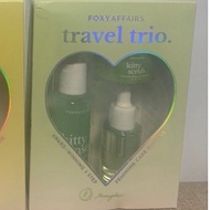 BRAND NEW HONEYDEW TRIO TRAVEL SET FOXYAFFAIRS - KITTY SCRUB RINSE DROPS FEMININE INTIMATE SET