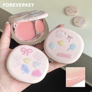 FOREVERKEY Blush 腮红双色腮红膏自然哑光持久提亮 Rouge Two-Color Blush Cream Natural Matte Long-Lasting Brightening