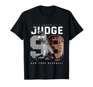 Aaron Judge Number Portrait Baj New York MLBPA T-Shirt