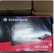 POWER 4 CHANNEL INTERSYS 4CH ISP-4360 / POWER INTERSYS ISP 4360 / POWER 4 CHANNEL INTERSYS / AMPLIFI