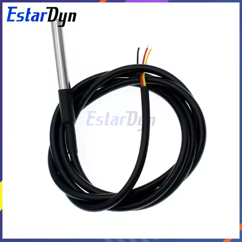 Estardyn DS1820 Stainless steel package Waterproof DS18b20 temperature probe temperature sensor 18B2