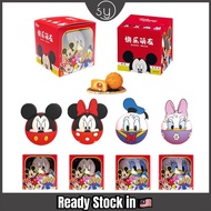 A Set of 4 Non-Collision Disney Happy Cute Friends Happy Cute Baby TsumTsum Mooncake Gift Box Flowin
