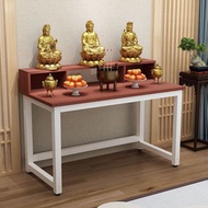 BW-6💚Ruisi Junbo Altar Household Buddha Shrine Buddha Cabinet Worship Small Altar Guanyin God of Wealth Table Altar New