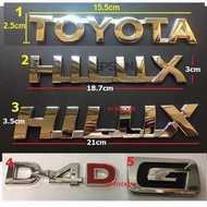 Toyota hilux Emblem Logo GR Sport TOYOTA hilux D4D VVTI Emblem Logo