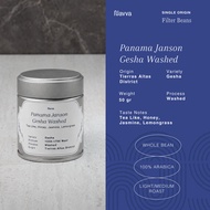 50 gr Panama Janson Gesha Washed - Exotic Coffee Beans Geisha Navva Roastery Exotic Filter Coffee Be