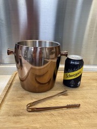 Singleton Ice Bucket with Tongs