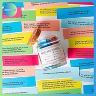 AA Bible Verse Jar Spanish Scripture Prayer Hope Bible Verse Jar Decoration Positive Thinking Emotio