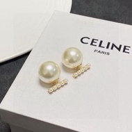 CELINE outlet  珍珠耳環