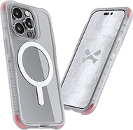 Ghostek COVERT MagSafe iPhone 14 Pro Case Clear Protective Cover with Strong Magnets for Apple Mag Safe Accessories and Anti-Yellowing Protection Designed for 2022 Apple iPhone 14 Pro (6.1 IN) (Clear)