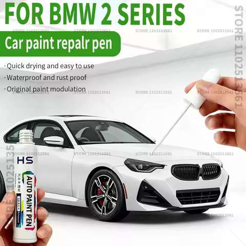 Car Paint Repair Pen Touch Up Scratch Remover DIY Auto Accessories Alpine White 300 Black Blue Gray 
