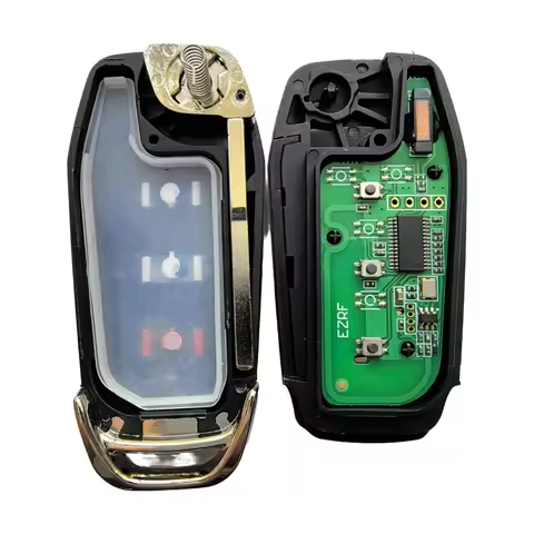Jingxin 315MHZ N5F-A08TAA /902MHz N5F-A08TDA ID49 Chip Flip Car Remote Key For Ford Escort Transit E