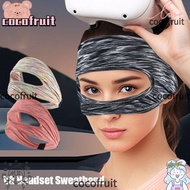 COCOFRUIT VR Headset Sweatband, Polyester Absorb Sweat VR Glasses Eye , Comfortable Breathable High 
