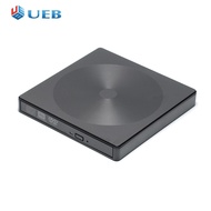 ตู้ใส่เครื่องเล่น CD-ROM DVD DC 12V USB3.0 Type-C ออปติคัลไดรฟ์ภายนอกพอร์ตแบบคู่ปลั๊กแอนด์เพลย์สำหรับ Windows/Mac Os/linux