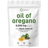 Ingredients for Micro-Cumin Oil and Black Seed Oil