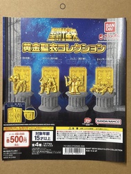 聖鬥士黃金十二宮聖衣箱扭蛋part 1機頭咭紙一張bandai 500 yen gashapon saint seiya gold cloth myth box白羊金牛雙子巨蟹