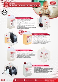 IMEC 523 Lo Foam Extraction Carpet/Sofa Cleaner 2 x 10L