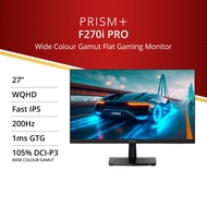 PRISM+ F270i PRO | 27" IPS 200Hz 1ms WQHD Gaming Monitor [2560 x 1440]