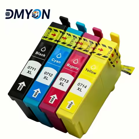 2set T0711 Ink Cartridge For Epson Stylus D120 D78 Printer DX9400F Office B40W BX300F Ink Stylus DX6