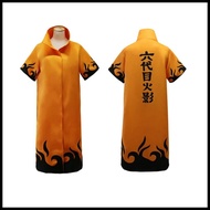 Anime Uzumaki Naruto Cosplay Costume Cloak Uzumaki Naruto Hatake Kakashi Namikaze Minato Unisex Rob