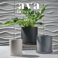 Ava Ceramic Flower Pot | Plant Pot |  Flower Pot | Potted Plant Pot | Pot Planter Ceramic