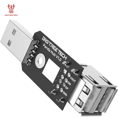 BIGTREETECH Panda Hub Original USB Port Protection 3D Printer Parts For Bambu Lab P1S P1P 3D Printer