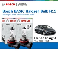Bosch H11 Halogen Headlight Bulb (55W) set of 2 for Honda Insight