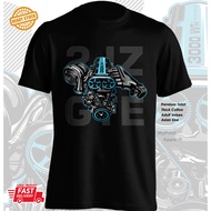 COD 2026Toyota JZ 2JZ GTE Engine Supra A80 car Cotton tshirtCOD 21BC