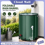 100L/200L Portable Rain Barrel Collapsible Rainwater Collection System Storage Container Tong Hujan 