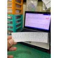 Cutting sticker White Fox Kanji sticker