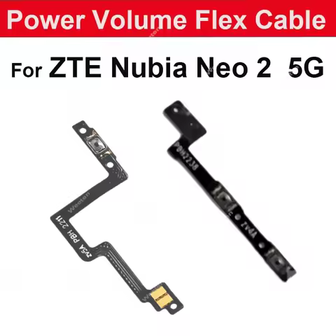 For ZTE Nubia Neo 2 5G Neo 3 Power Volume Flex Ribbon Power ON OFF Button Cellphone Side Key Flex Ca