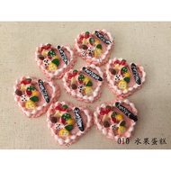Artificial Decorations (Cake, Snacks, Small Decorations) -Number 010 To 018