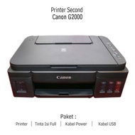 PRINTER SECOND/BEKAS CANON G2000 PRINT SCAN COPY