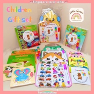Customised Children Gift Set Kids Birthday Goodie Children Day Gift Usborne Storybook Whiteboard Sticker