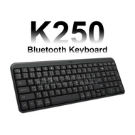 Logitech K250 Bluetooth Keyboard – Compact, stable connection, durable battery