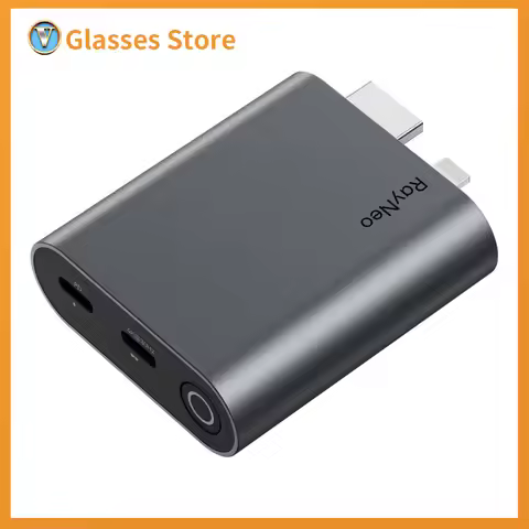 RayNeo HDMI Adapter With Lightning Port Devices Built-in Battery Charge and Play 1080P@120Hz For Air