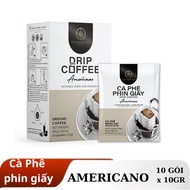 CÀ PHÊ ĐEN PHIN GIẤY TRUNG NGUYÊN LEGEND AMERICANO 10 GÓI *10G - 30254