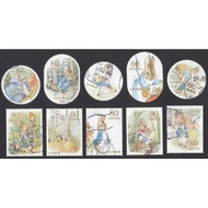Japan 2011 G48 Greetings The Tale of Peter Rabbit stamp 10v USED
