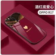 Luxury Cute Oval Heart-shaped Tempered Glass Phone Case For OPPO R15 R17 Reno 5 4 pro For Vivo S7 X2