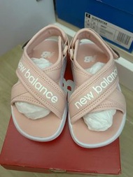 New balance小童幼童粉紅色涼鞋25碼